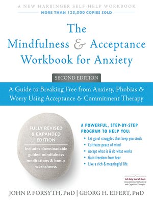 cover image of The Mindfulness and Acceptance Workbook for Anxiety